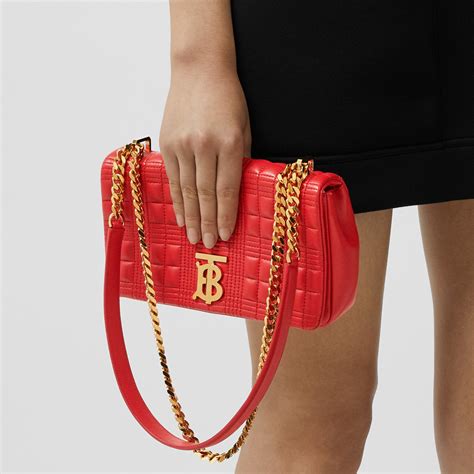 burberry small quilted lola bag.